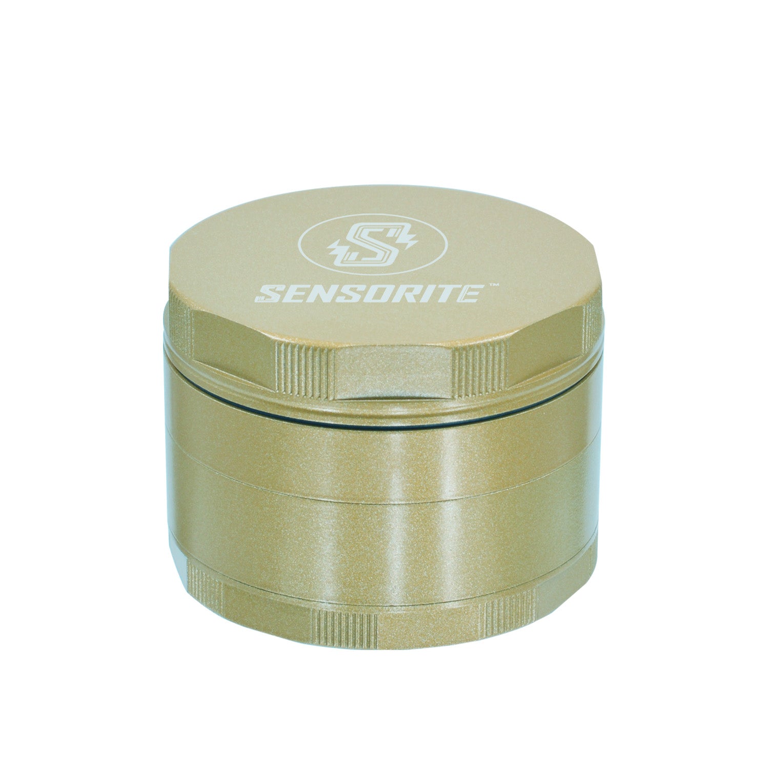 SENSORITE 2.5-inch Fully Non-stick Coated Aluminum Grinder with Smooth Finish & Double Blades Teeth - Sensorite